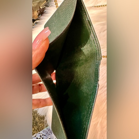 LOUIS VUITTON TAIGA LEATHER BIFOLD WALLET FOREST GREEN - Picture 6 of 7